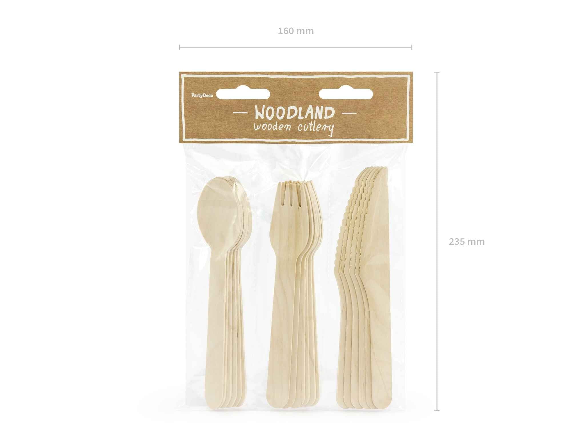 Party Deco Houten bestek