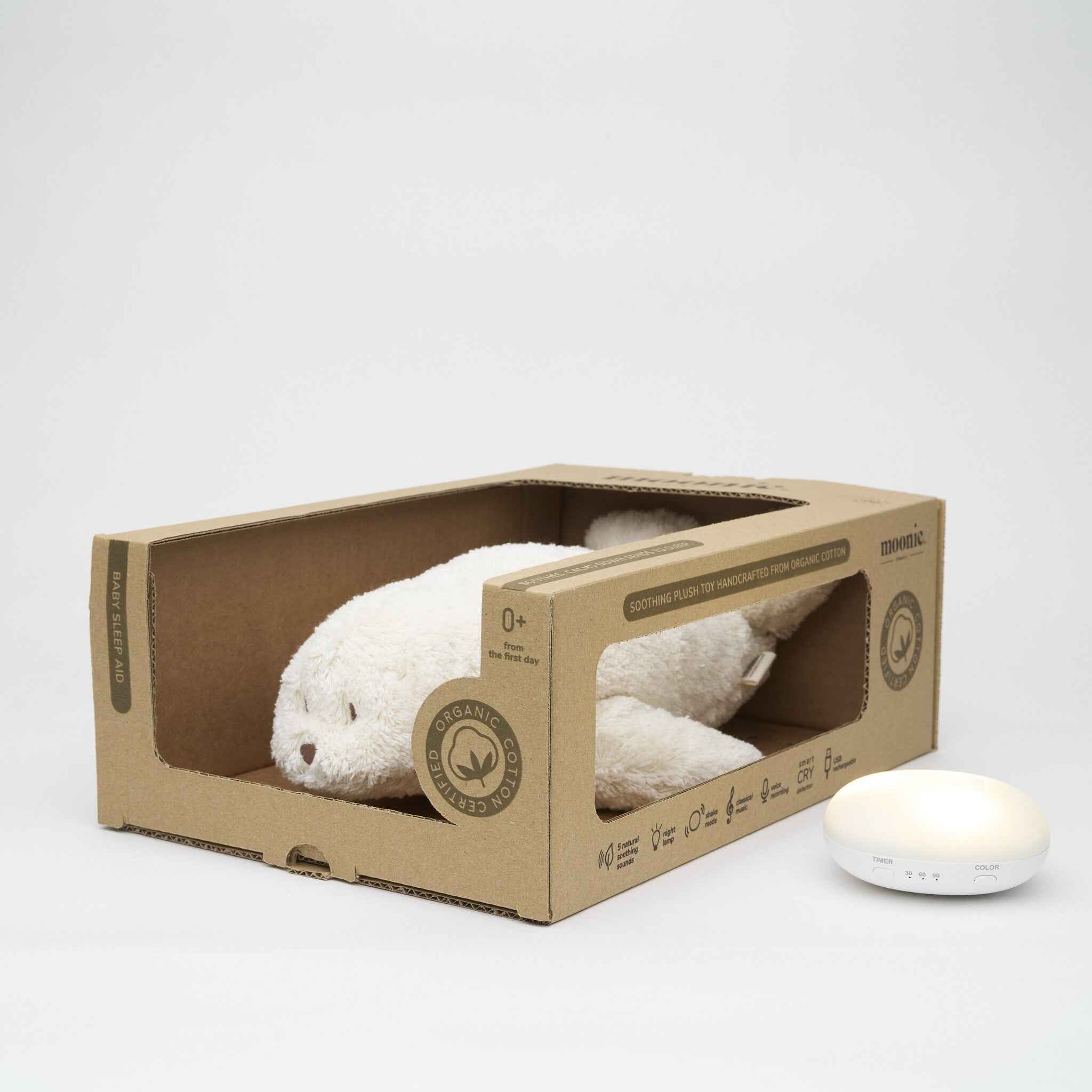Moonie | Slaapknuffel Zeehond Polar