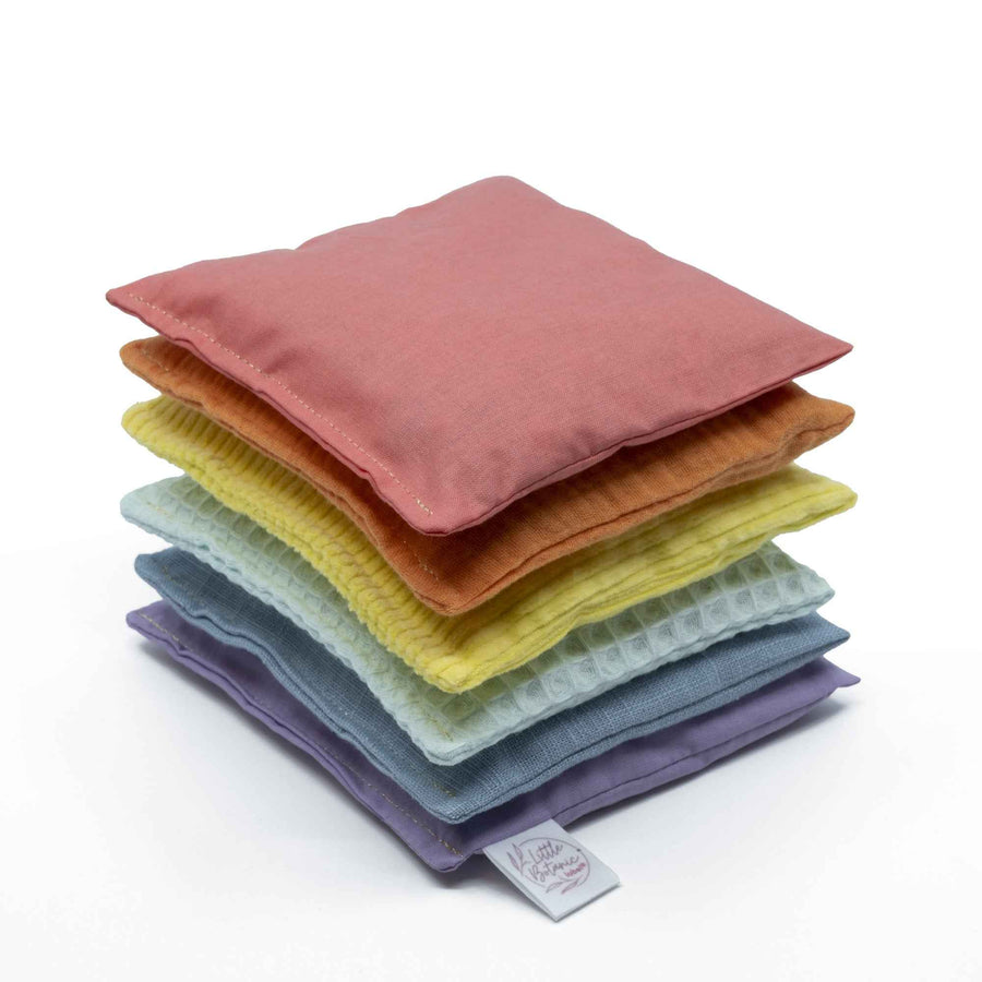 Little Botanic Label | Sensory Pit Pouches Pastel Set of 6