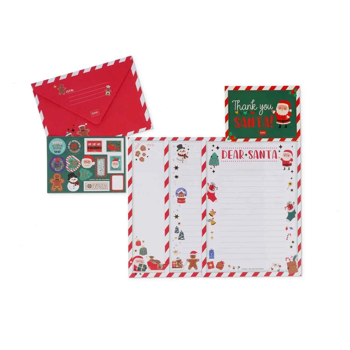 Legami | Santa Claus Letter Kit