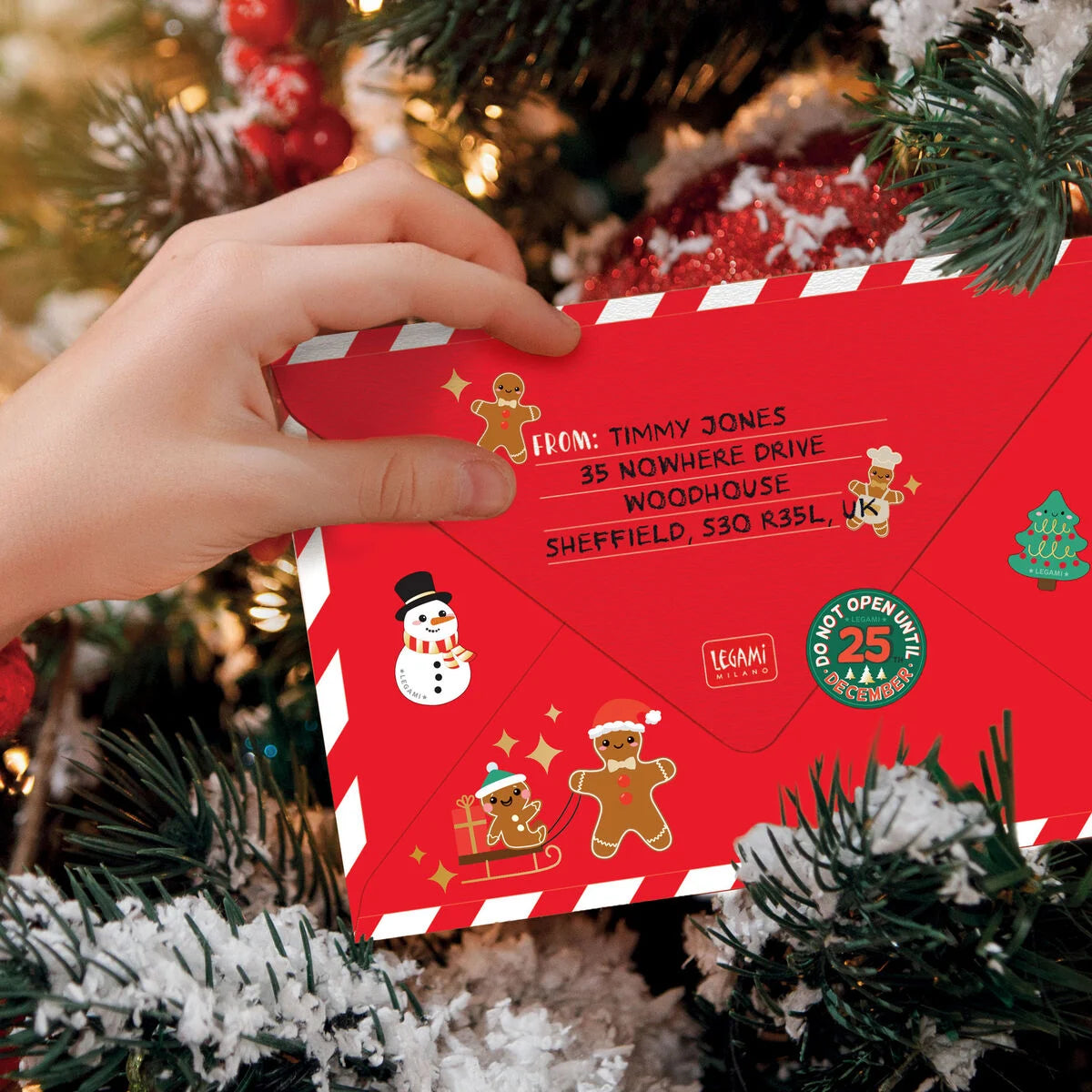 Legami | Kerstman Brief Kit