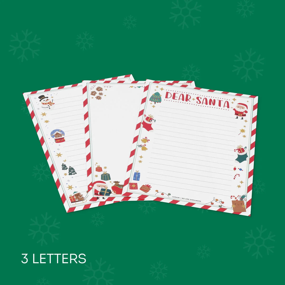 Legami | Kerstman Brief Kit