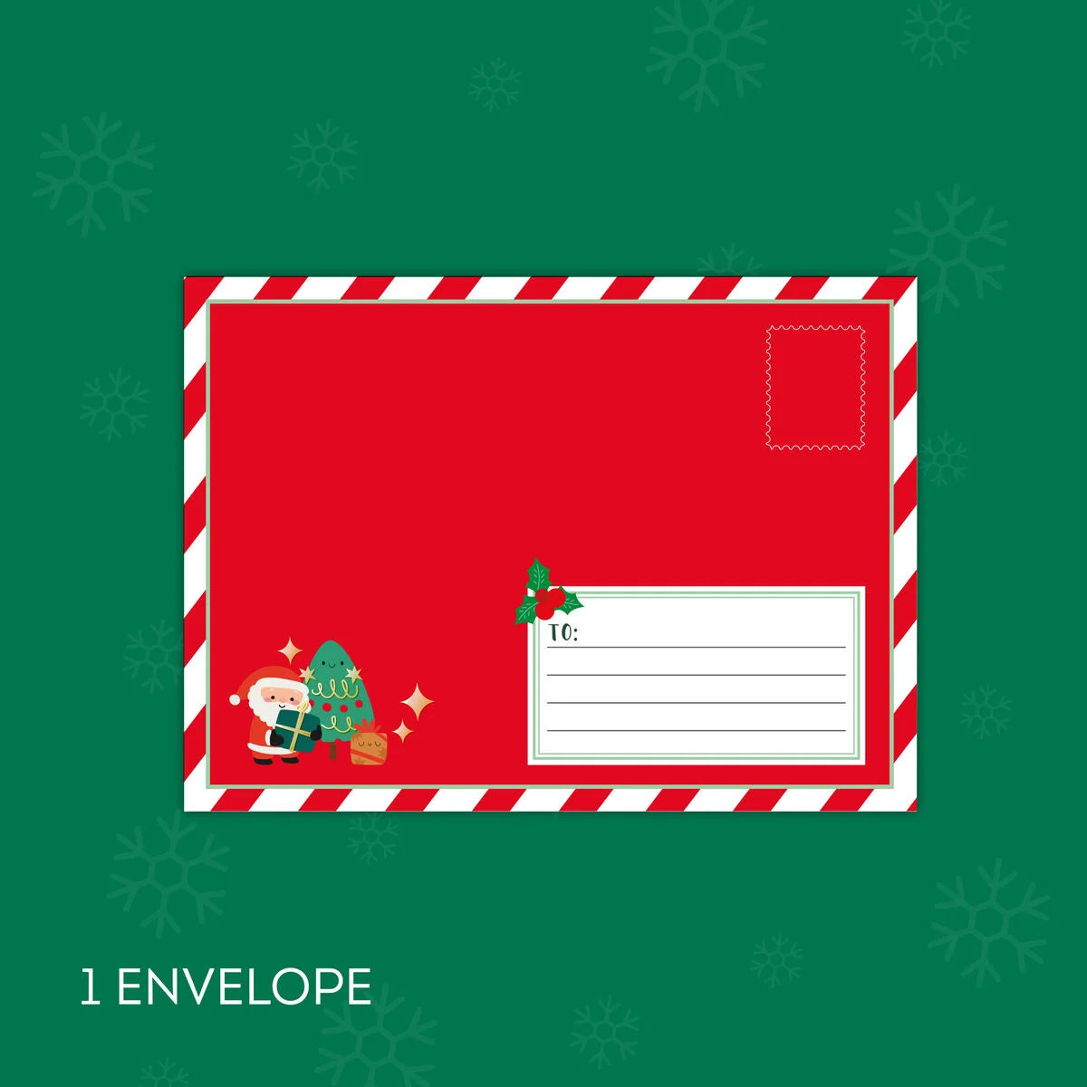 Legami | Kerstman Brief Kit