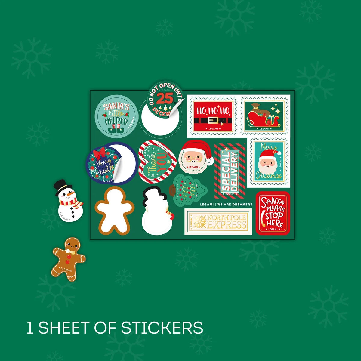 Legami | Kerstman Brief Kit
