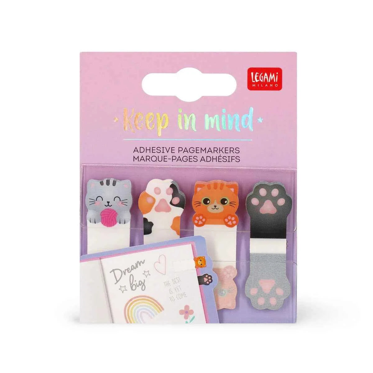 Legami | Zelfklevende Bladwijzers - Keep in Mind - Kitty