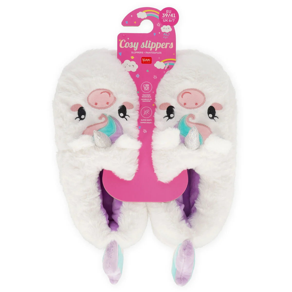 Legami | Cosy Slippers Unicorn