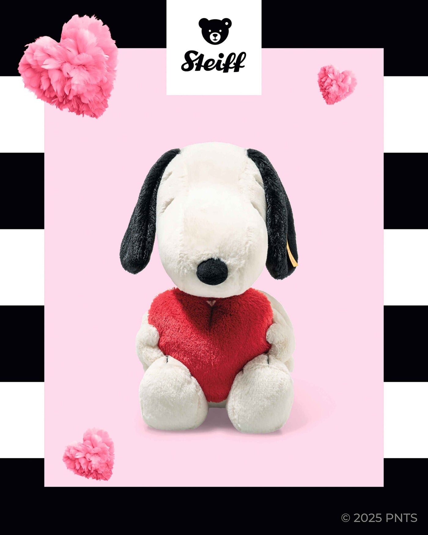 Steiff | Snoopy Love 30cm White