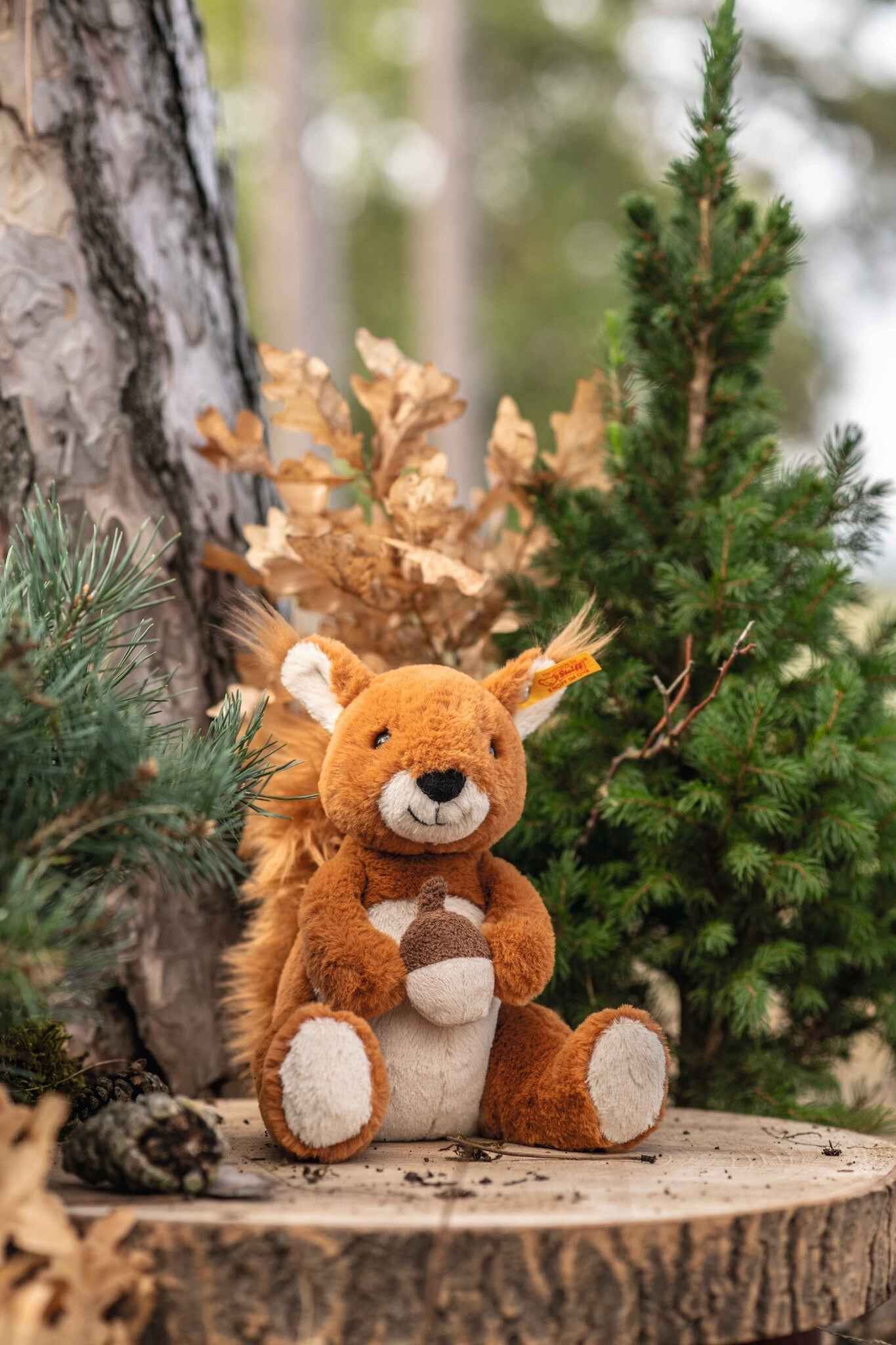 Steiff | Phil Squirrel 20cm Light Brown