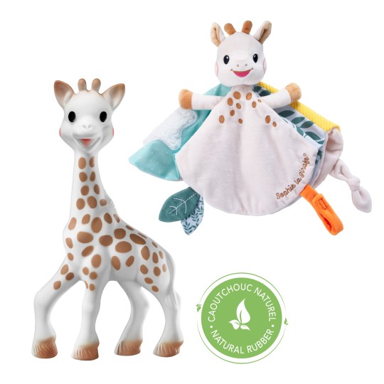 Sophie La Girafe | Giftset Sophie Doudou Bijtring/Knuffeldoek