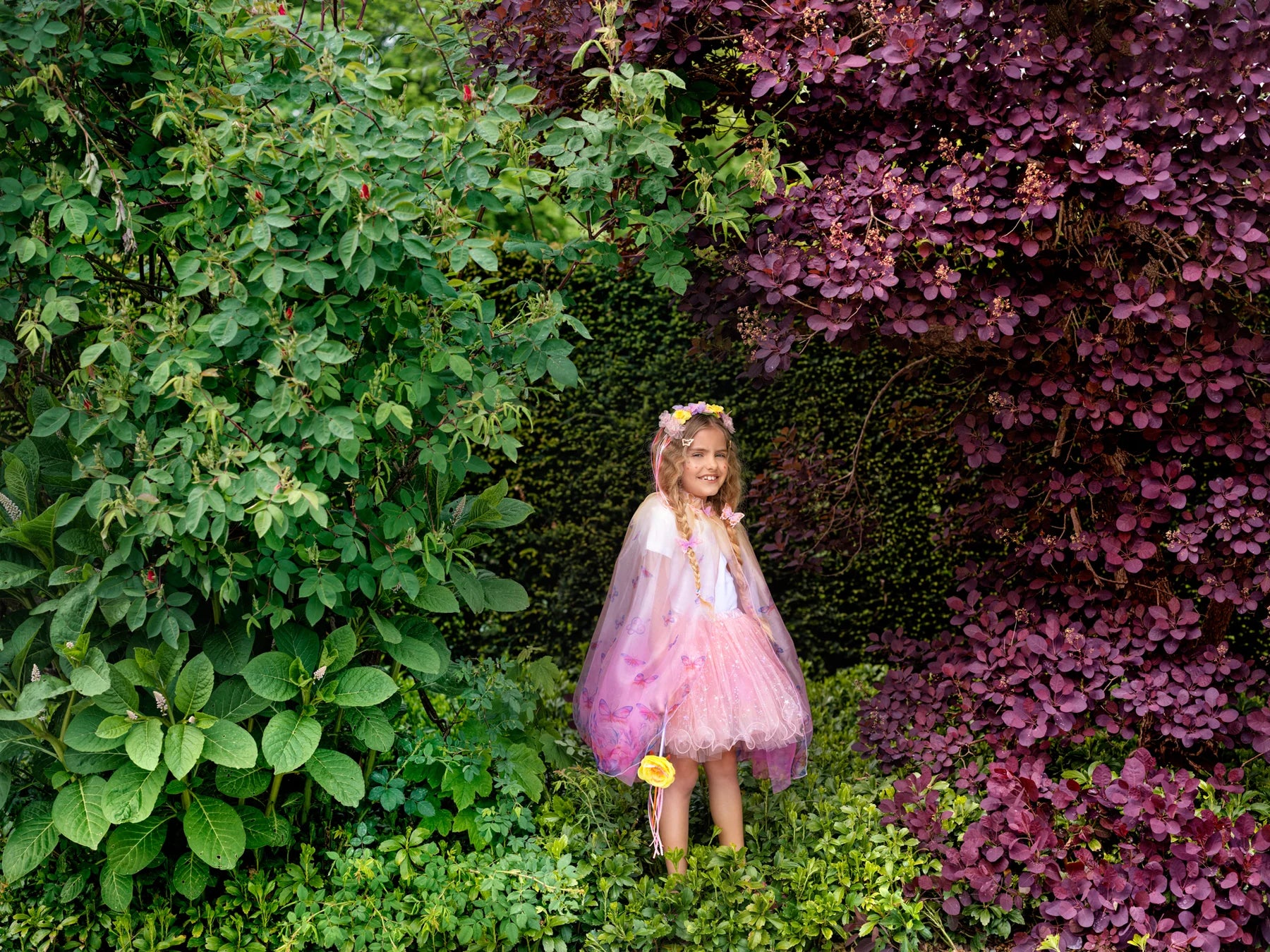 Souza |  Danae Vlinder Cape + Haarband + Toverstaf