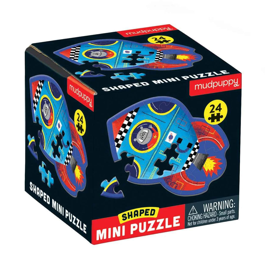 Mudpuppy | Ruimteschip 24-Delige Mini-Puzzel