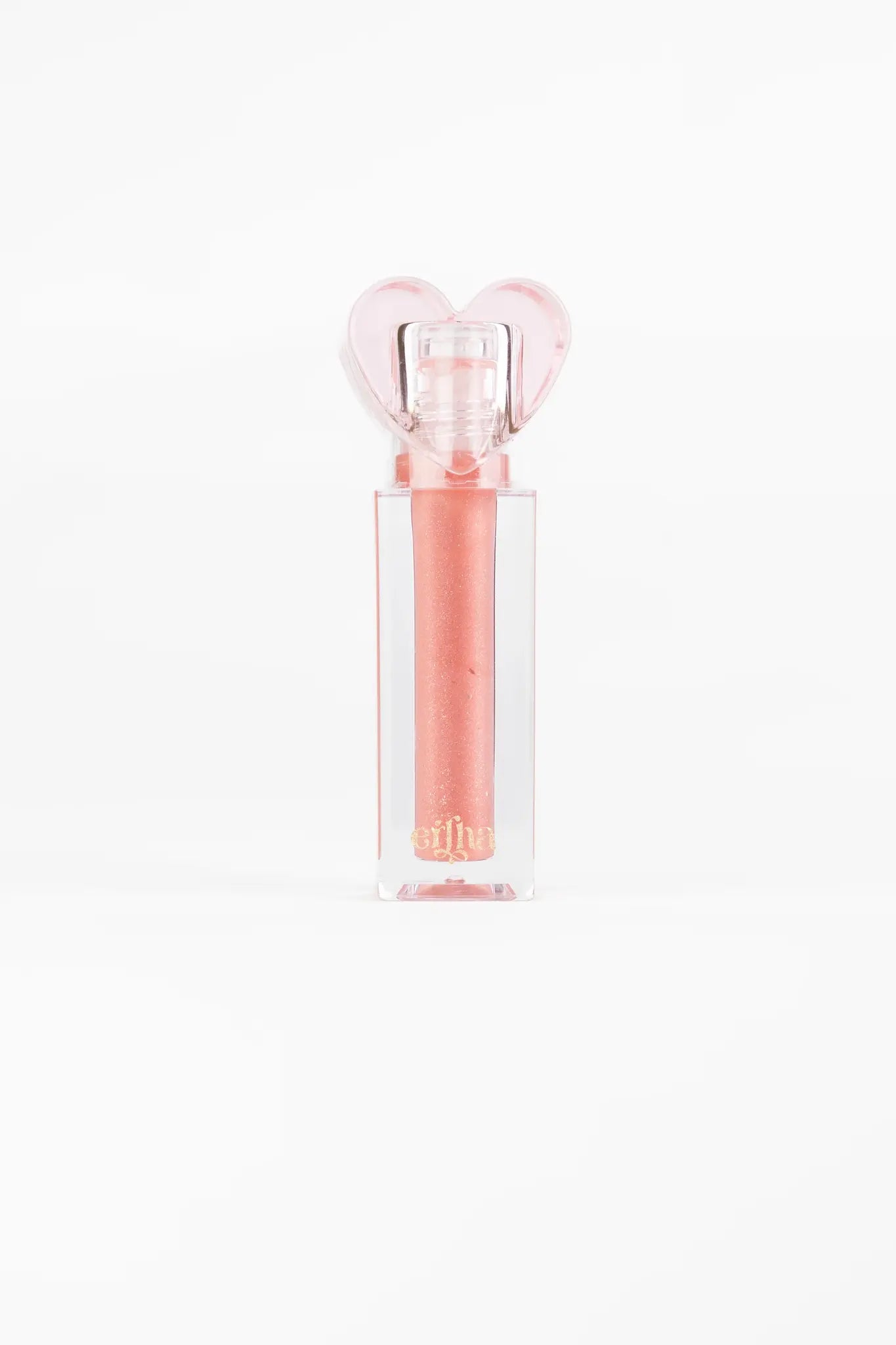 Mrs Ertha | Glimmies Veganistische Lipgloss Met Smaakje Glitter Pink Strawberry Flavor