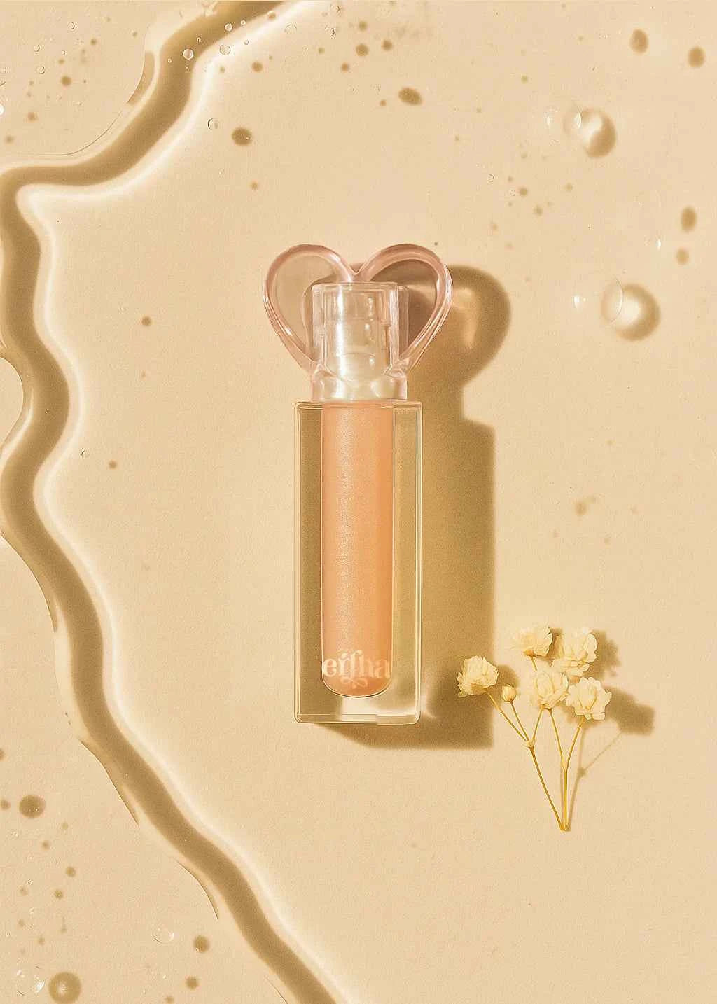 Mrs Ertha | Glimmies Veganistische Lipgloss Met Smaakje Sparkle Sunshine Cake Flavor