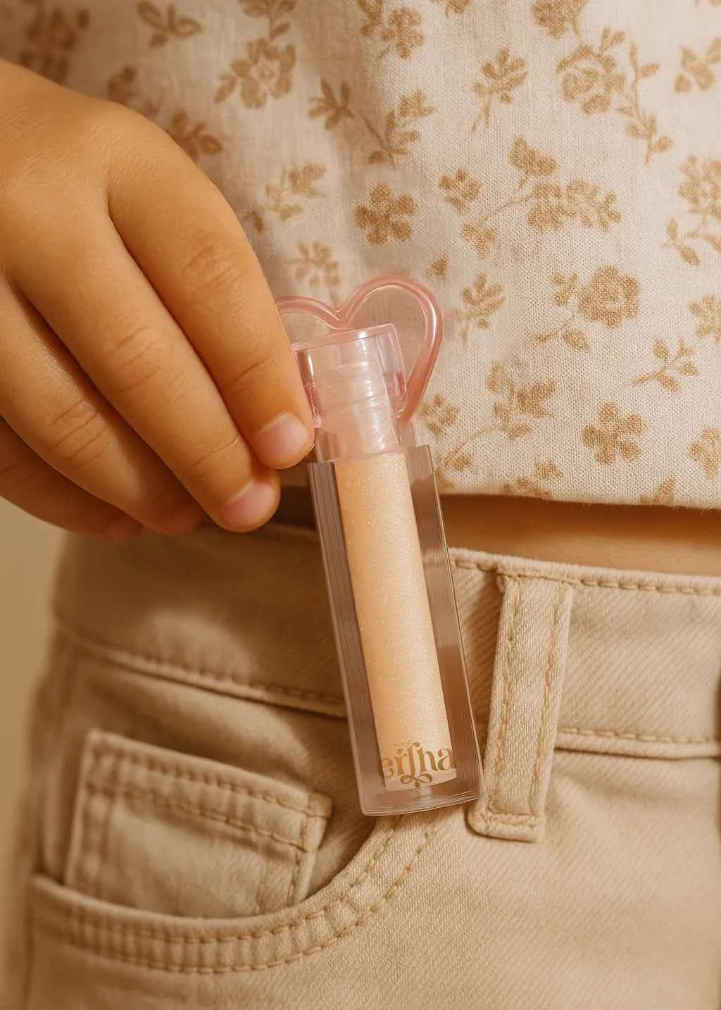 Mrs Ertha | Glimmies Veganistische Lipgloss Met Smaakje  Sparkle Vanilla Vanilla Flavor