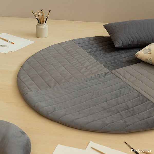 Speelmat Kilimanjaro Slate Grey Nobodinoz