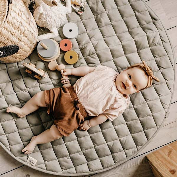 Speelmat - zak Organic Meadow Green Soft - Play & Go