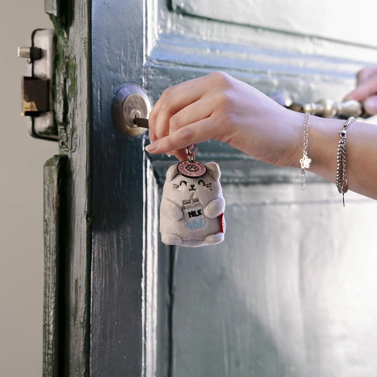 Legami | Kitty Pluche Sleutelhanger - Tiny Super Soft!