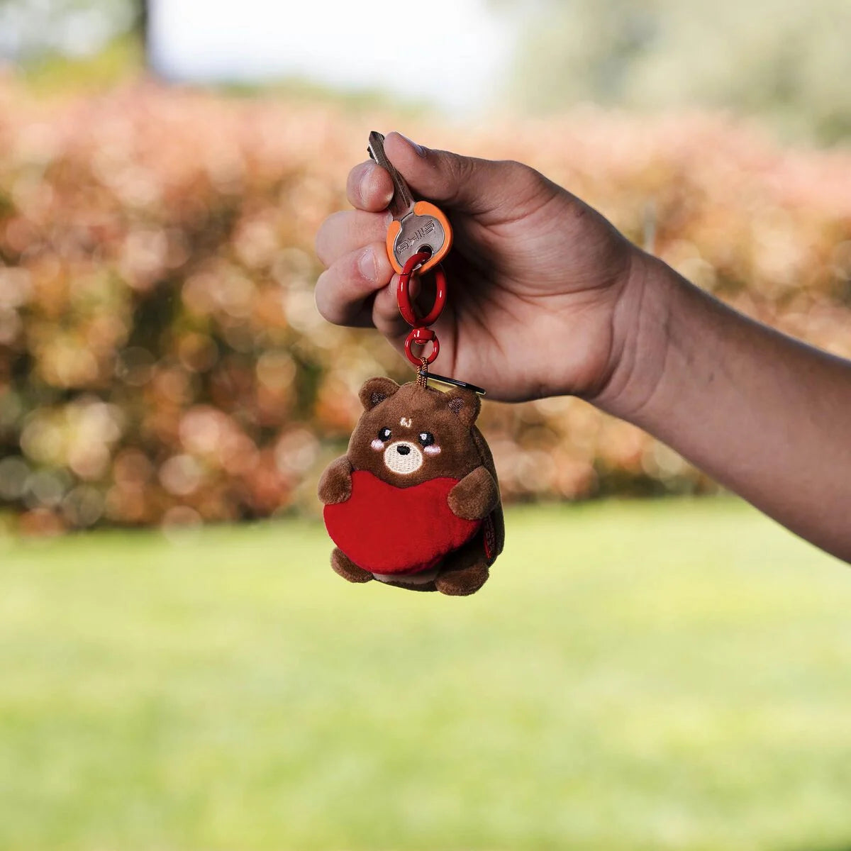 Legami | Teddy  Pluche Sleutelhanger - Tiny Super Soft!