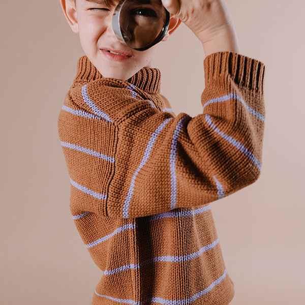 Sproet & Sprout Turtleneck trui Stripe