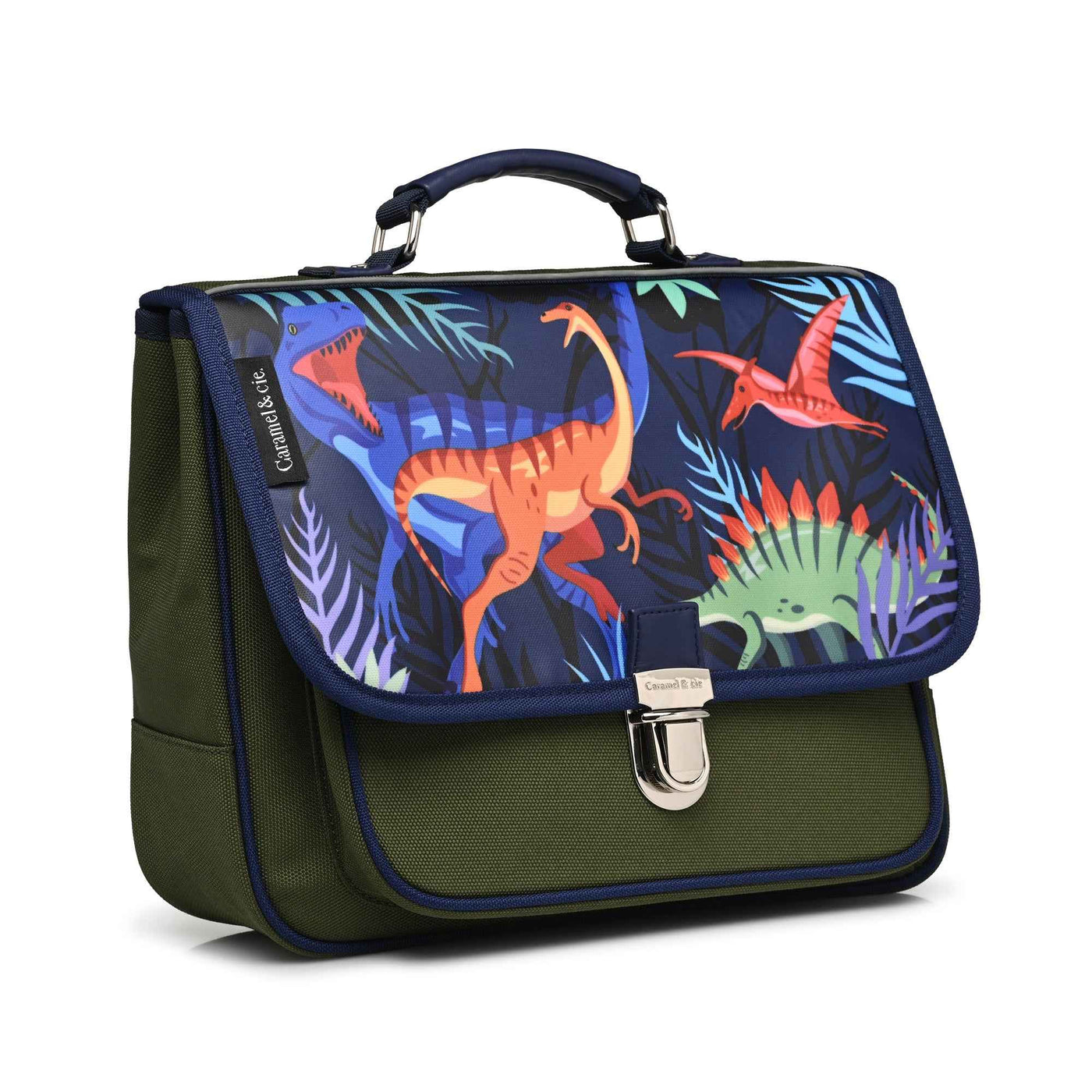 Caramel & Cie | Jurassic Green Toddler Book Bag