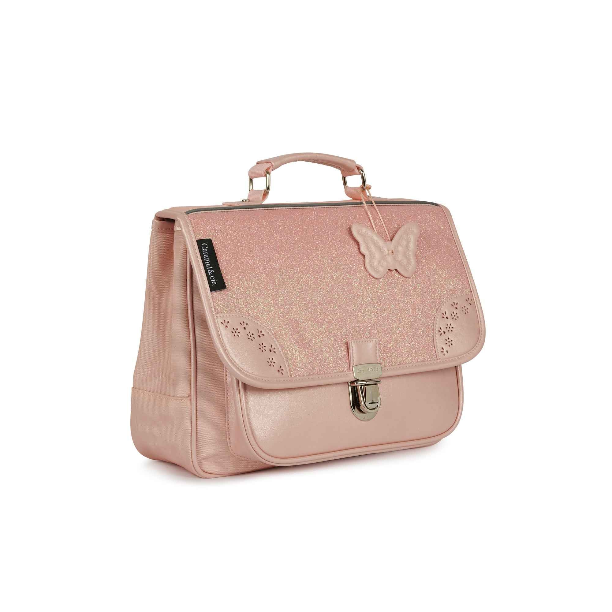 Caramel & Cie | Kleuterboekentas Pink Oxford