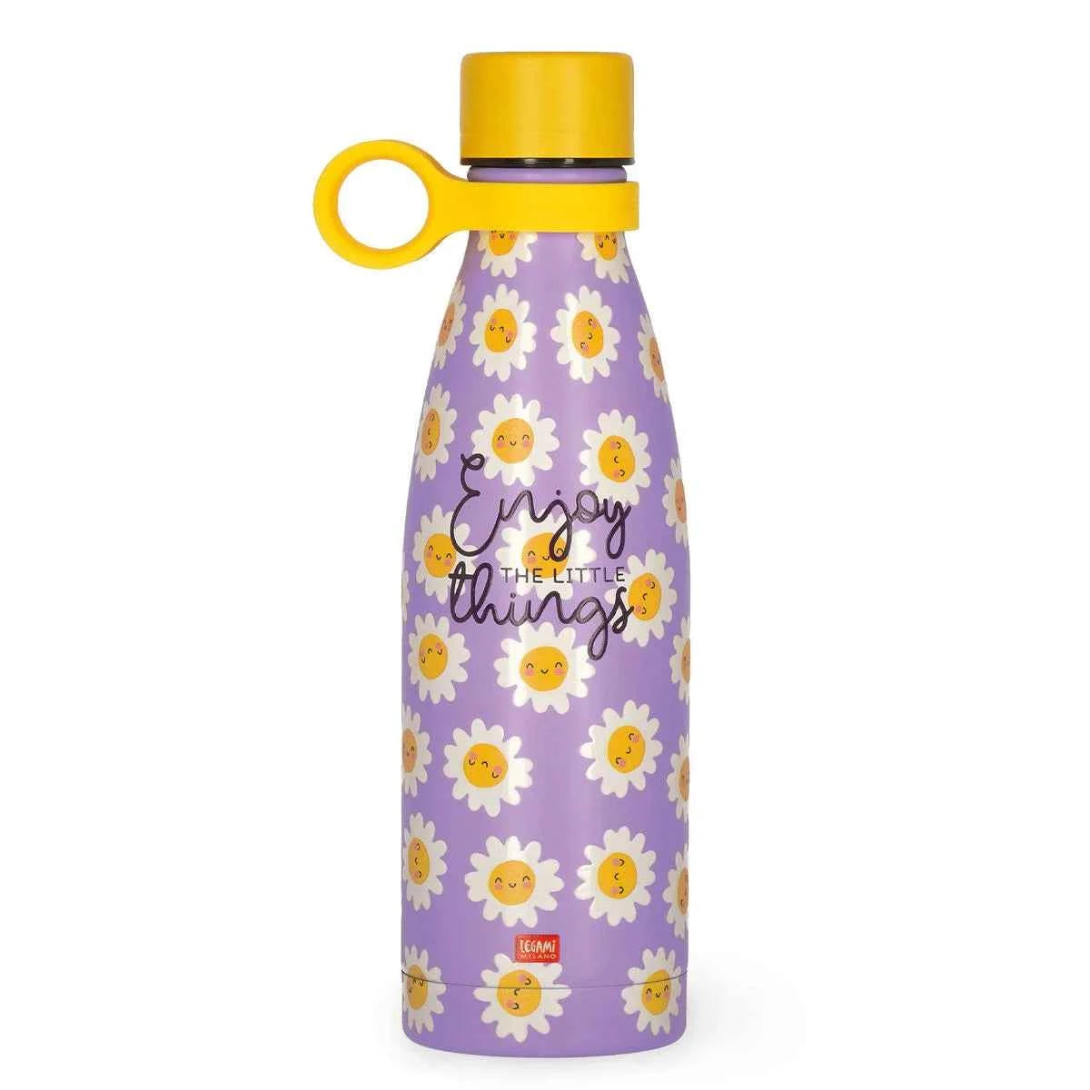 Legami | Daisy Hot & Cold Vacuum Water Bottle 500ml
