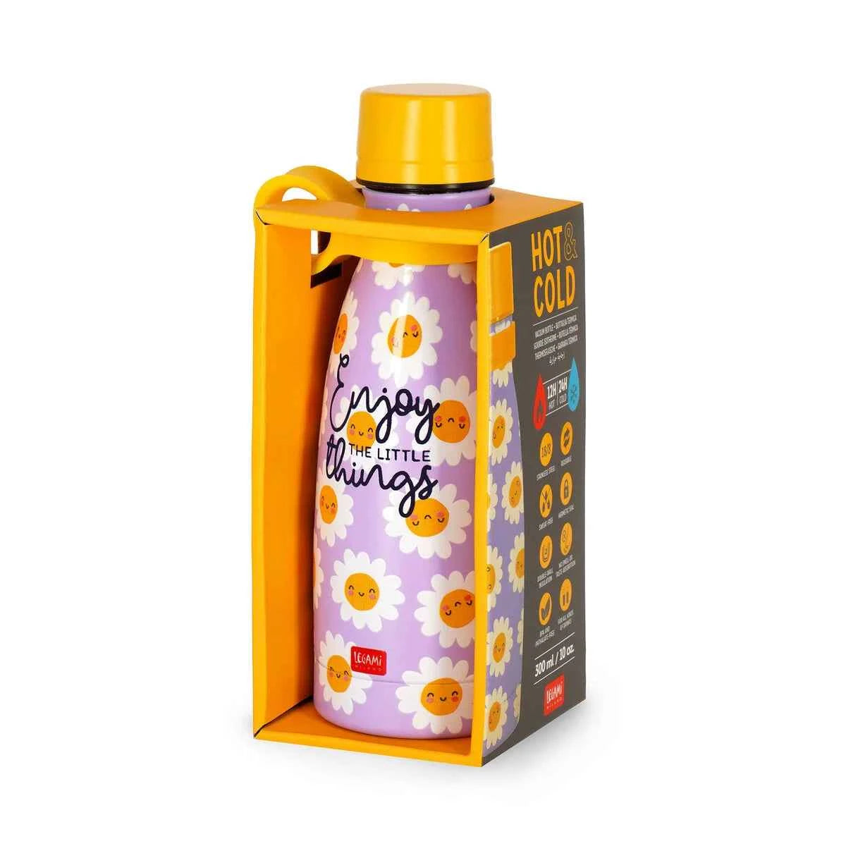 Legami | Drinkfles Daisy Hot & Cold Vacuum Bottle 300ml