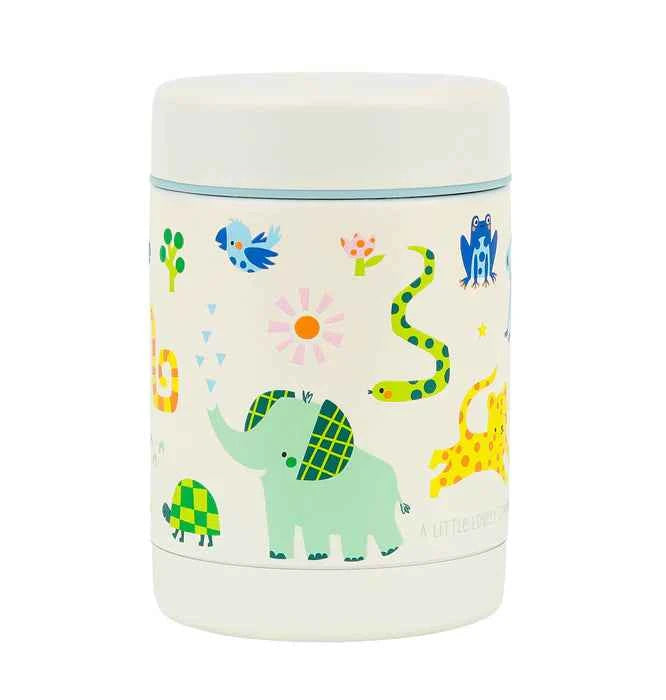 A Little Lovely Company | Insulated Stainless Steel Food Pot Jungle