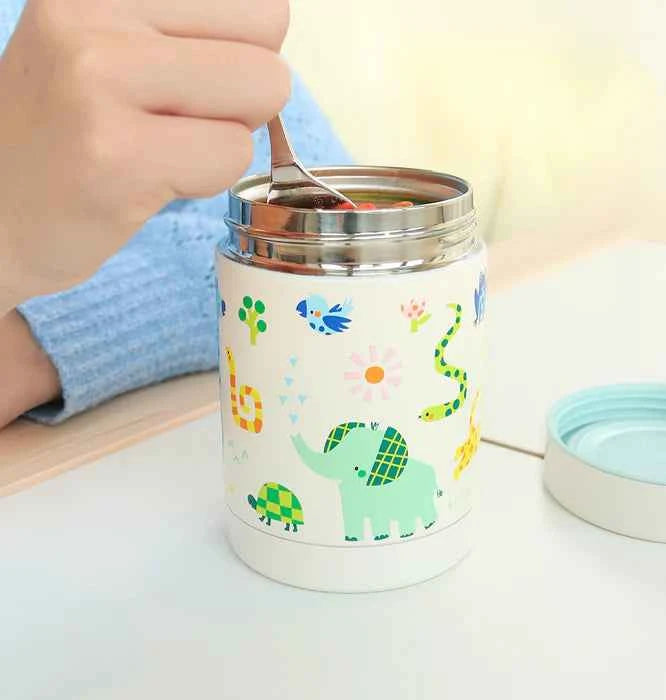 A Little Lovely Company | Insulated Stainless Steel Food Pot Jungle