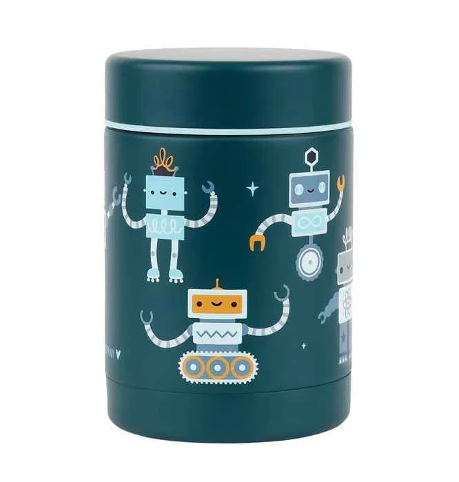 A Little Lovely Company | GeÃ¯soleerde RVS Voedselpot Robots