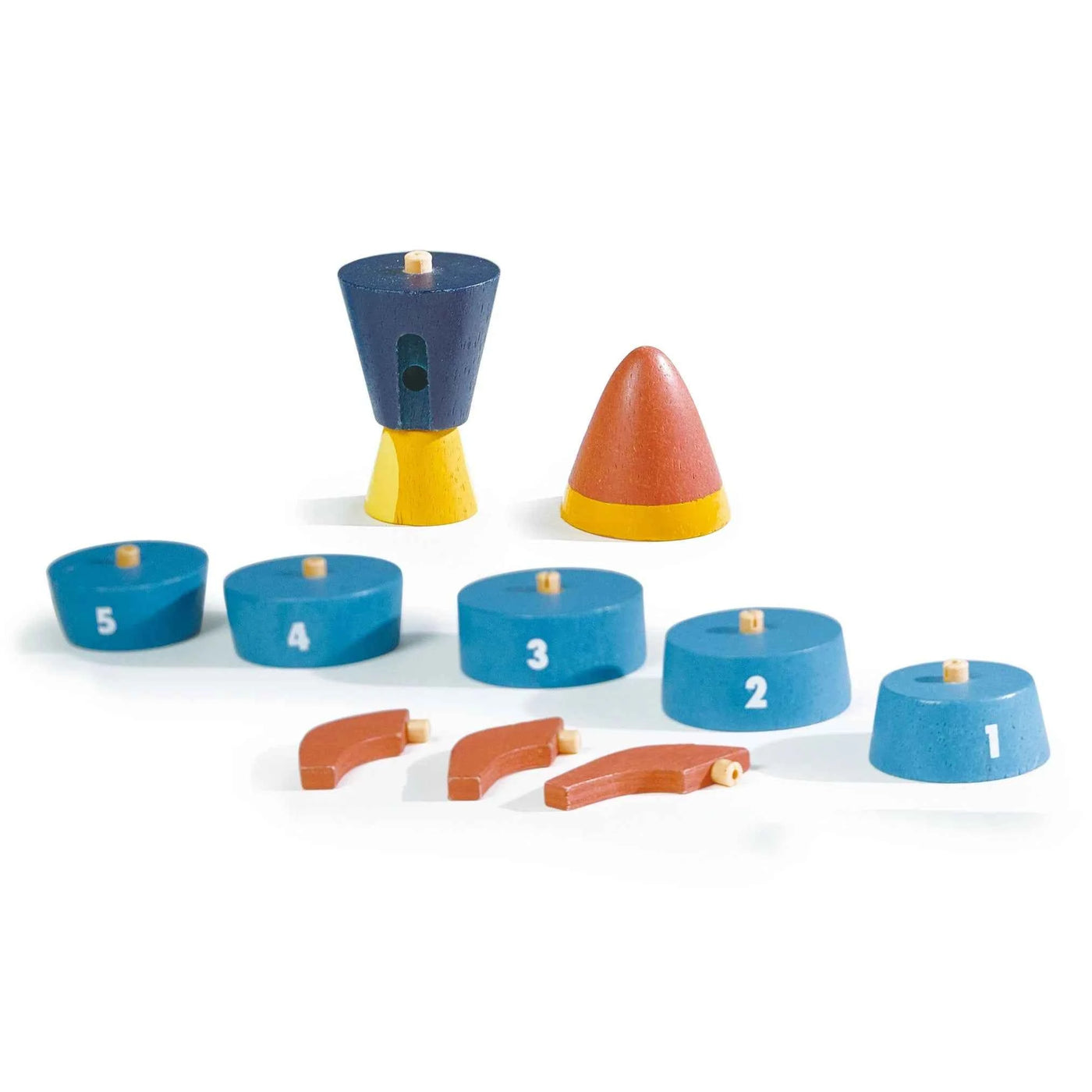 Mentari | Stapelpyramide Raket Hout
