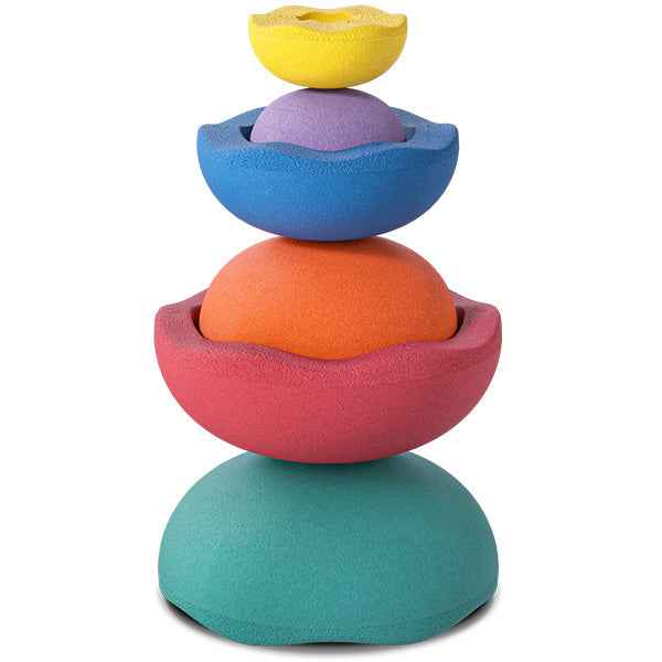 Stapelstein Inside Rainbow Classic 6-piece set