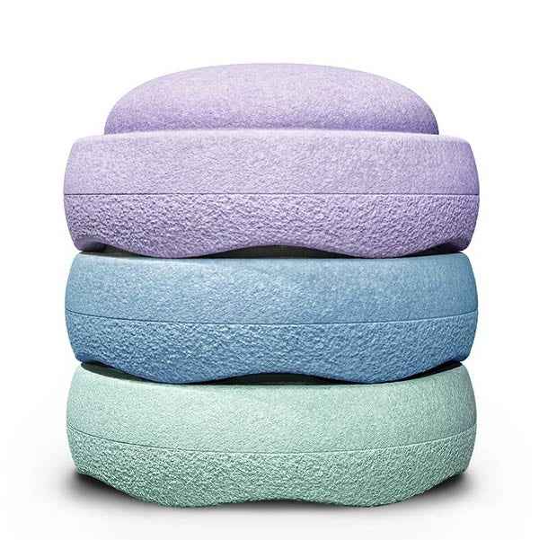 Stapelstein Cool Pastel Stacking Stones, 3 Pieces