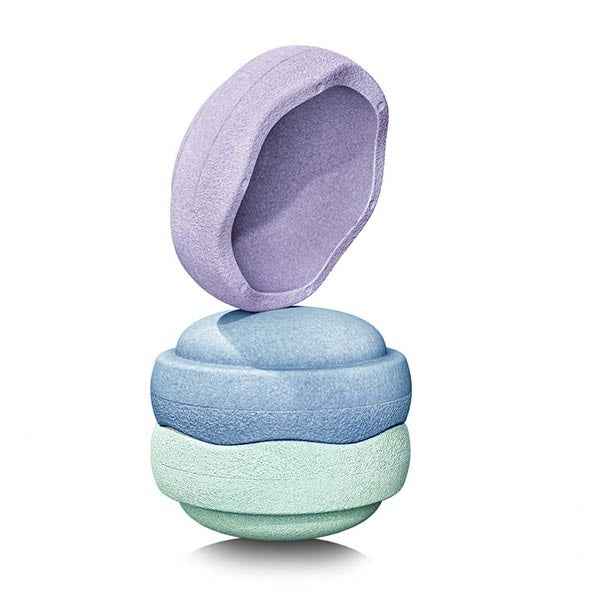 Stapelstein stapelstenen Cool Pastel 3 stuks