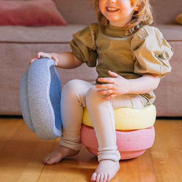 Stapelstein Pastel Primary Stacking Stones Set of 3