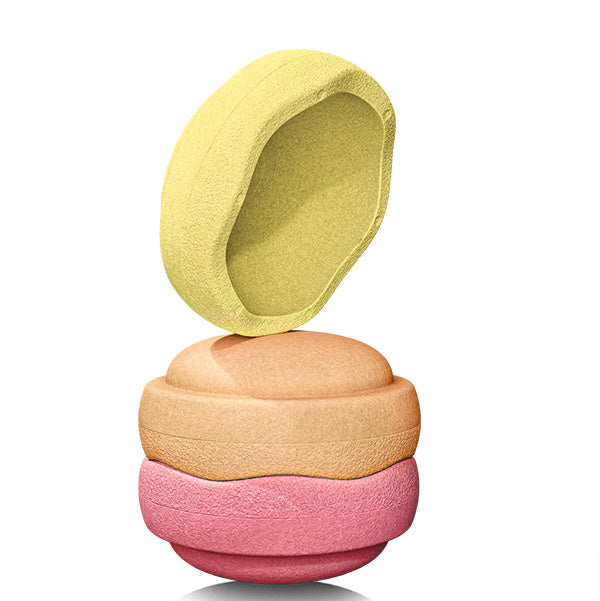 Stapelstein stapelstenen Warm Pastel 3 stuks