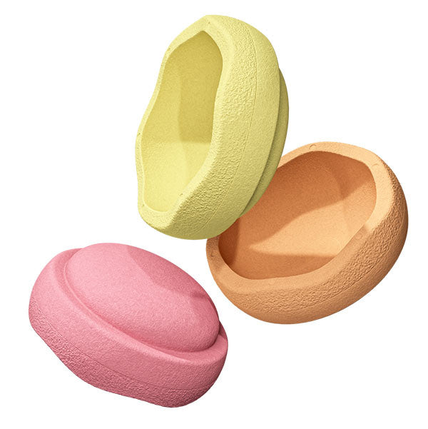 Stapelstein stapelstenen Warm Pastel 3 stuks