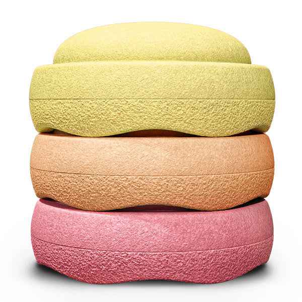 Stapelstein Warm Pastel Stacking Stones Set of 3