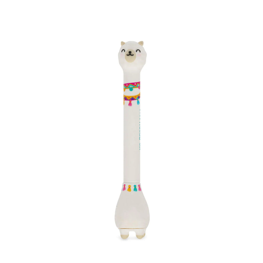 Legami | Llama Ballpoint Pen with Base Stand-Ink Ovation