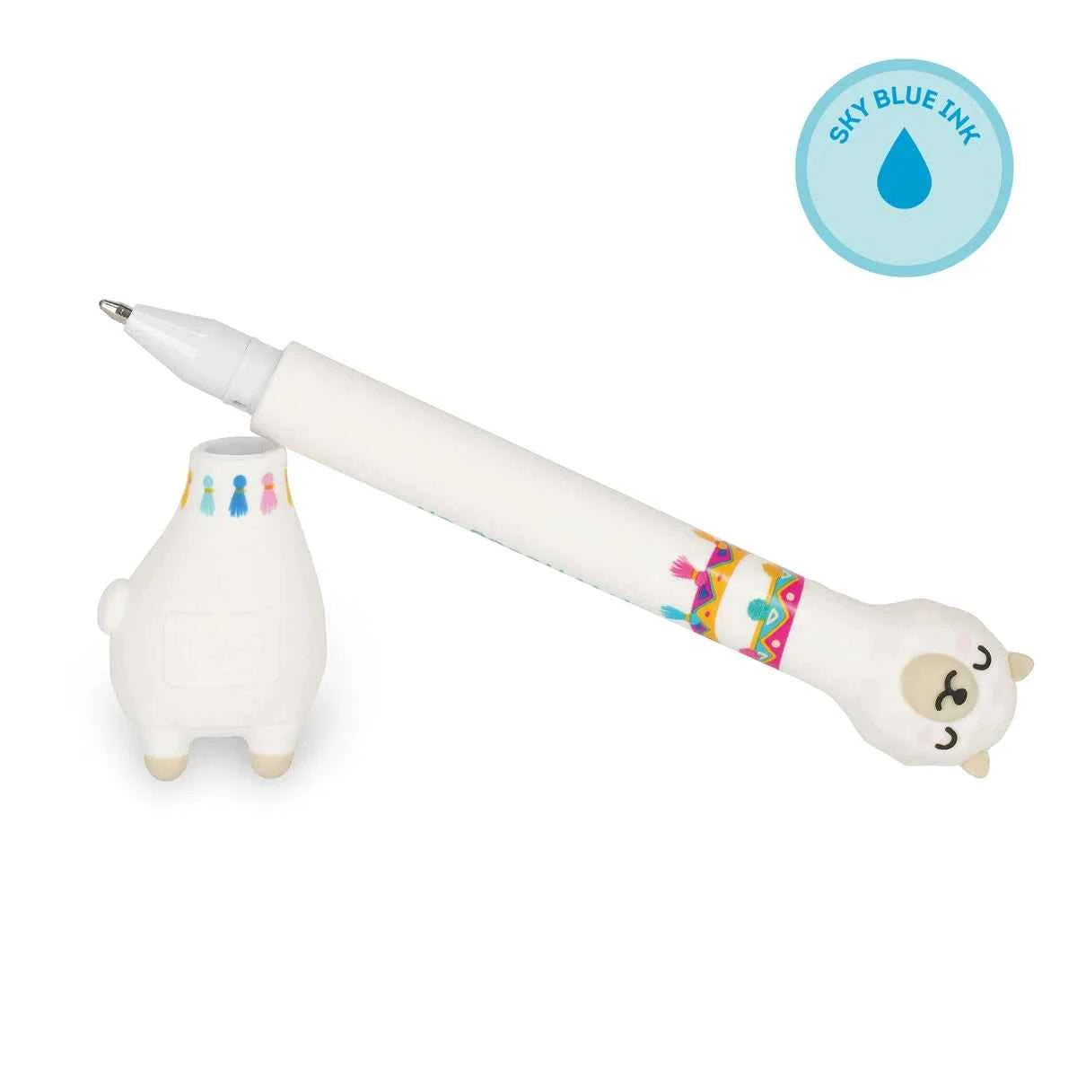Legami | Llama Ballpoint Pen with Base Stand, Ovation Ink