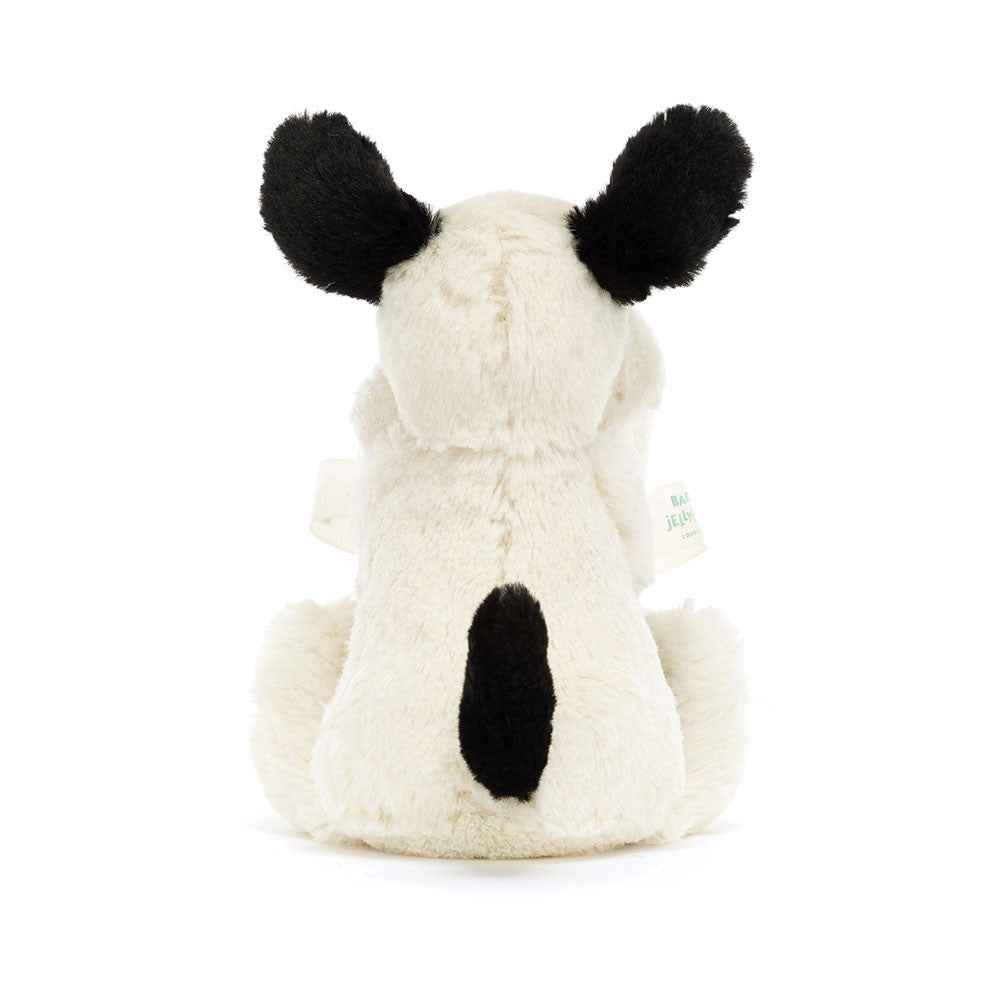 Jellycat | Bashful Black & Cream Puppy Soother