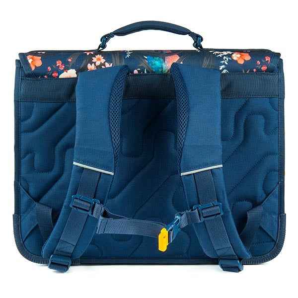 Stones and Bones | Book Bag Cedar-Blossoms Indigo