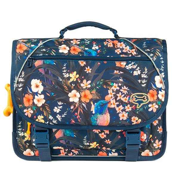Stones and Bones | Cedar Blossoms Indigo Book Bag