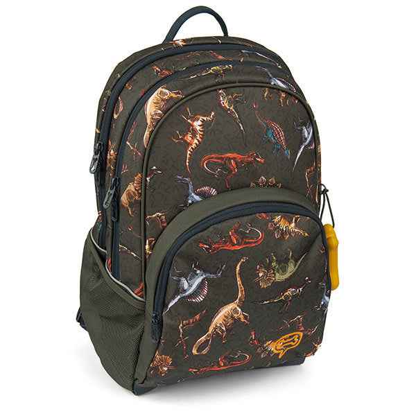 Stones and Bones rugzak Aspen Dinosaurs Khaki