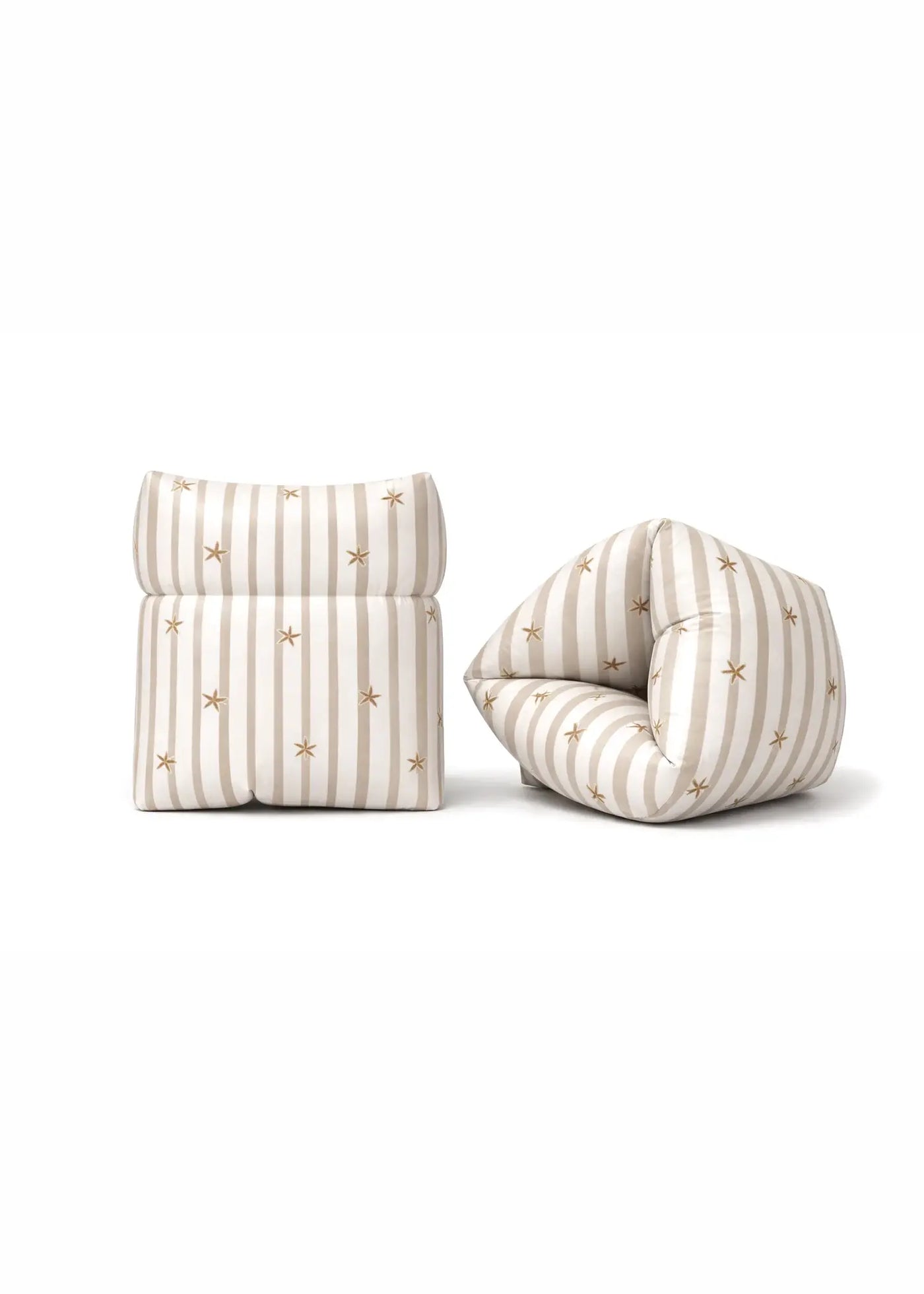 Mrs Ertha | Nieuwe Opblaasbare oprolbare Zwemarmbanden Stripped Harmony