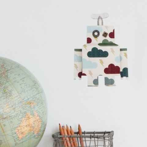 Studio Ditte Wandtattoo Robot Thundercloud Large
