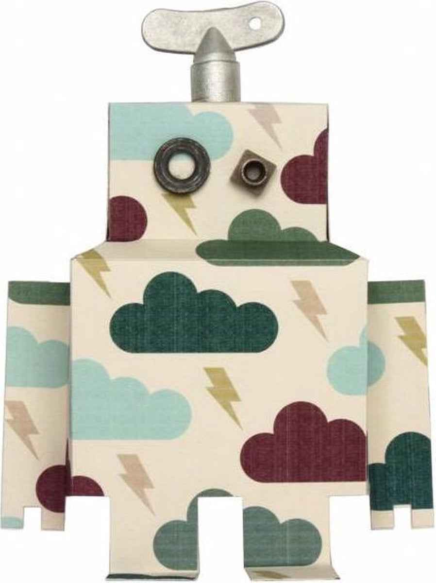 Studio Ditte Wandtattoo Robot Thundercloud Large