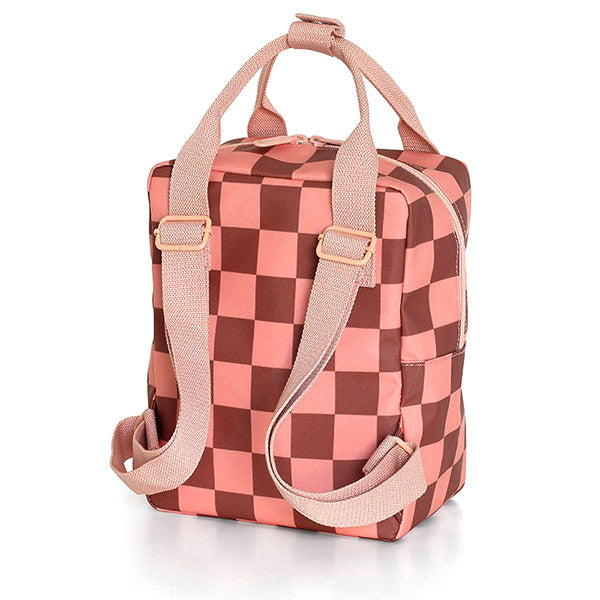 Studio Ditte  | rugzak Small Blocks pink-brown