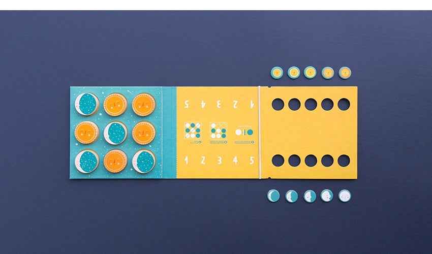 Londji Tic Tac Toe Sun and Moon