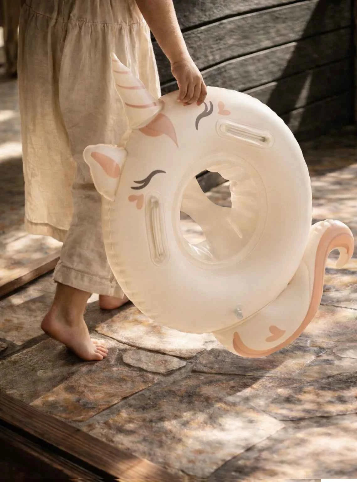 Mrs Ertha | New Inflatable Baby Sweet Unicorn Swim Ring
